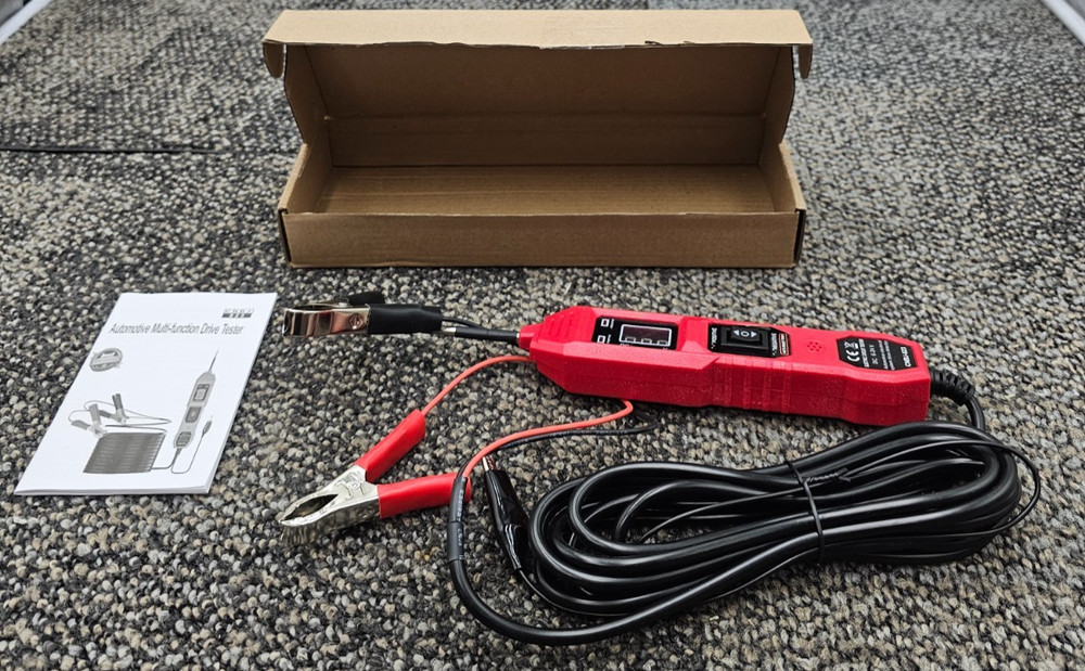 CNBJ-823 Automotive Multifunction Drive Tester 12V or 24V DC Power Red