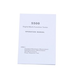 Digital Resistance Meter Ground Earth Insulation Tester 0.01 to 2000 ohm DY5500