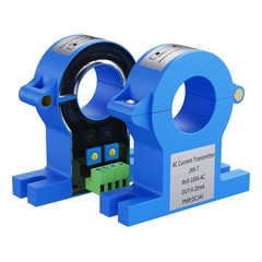 Current Transmitter AC DC Hall Effect Transducer Sensor 0-400A 500A 4-20mA 0-10V