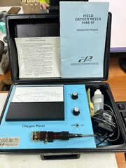 👀 COLE PARMER FIELD OXYGEN METER 110 VAC 0-15 PPM 0-120% SAT 0-50°C 5946-10