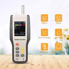 Particle Counter Dust Particle Meter PM0.3 2.5 10 Air Monitor Particle Counter