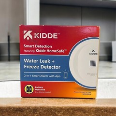 Kidde 1-Pack 60WLDR-W Battery Smart Water Leak Detector & Freeze Alarm w/Wi-Fi