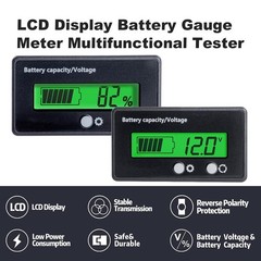 Multifunctional Battery Capacity Indicator – 12V-84V Waterproof Voltage Tester