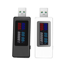 DC 4-30V USB Current Voltage Timing Power Capacity Tester LCD Display Detector