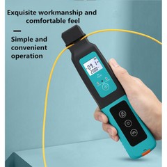 Fibre optic signal identifier tool Red light source integrated detector