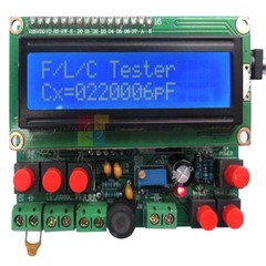Capacitance Frequency Inductance Tester Components LED DIY Kit Meter