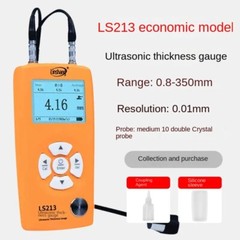 LS212 Digital Ultrasonic UT Wall Thickness Measurement Tool Meter Gauge Tester