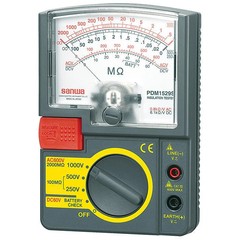 PDM1529S | 1000V / 500V / 250V Analog Insulation Tester / Portable Insulation