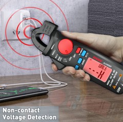 ACM92 Digital AC/DC Clamp Meter Current and Voltage Multimeter LED Display