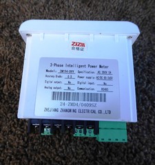 ZM194-D9Y LED Digital 3phase Programmable Electric Power Meter Ammeter Voltmeter
