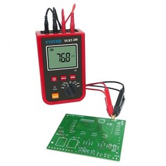 Portable Micro Ohmmeter with Resistance Range 1uΩ~200Ω Data Storage 200 Groups