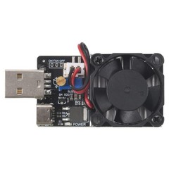 1X(DC 3.7-20V 3A 25W Load Tester Electronic Test Resistor Module USB&Type C8847