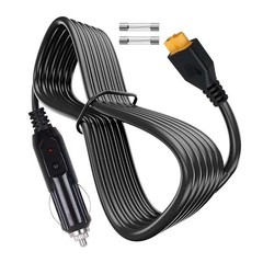 18AWG Car to For XT60 Female Power Cable 300cm for RV For solar Generator