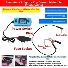 12V Automotive Circuit Tester LED Digital Display For Fuse Current Testing-Tool