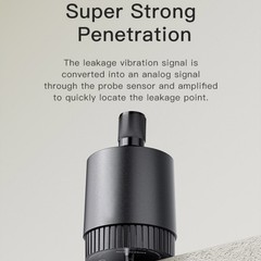 Rechargeable Water Leak Detector Sensor with Headphone for Pipeline Inspection