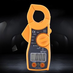 Digital Clamp Multimeter AC DC Voltmeter Ammeter Ohmmeter Volt-Tester LCD Meter
