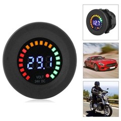 12V LED Car Van Boat Voltmeter Meter Battery Gauge Waterproof Durable Table