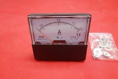 1pc AC 2A Analog Ammeter Panel AMP Current Meter 670 60*70mm 0-2A