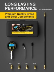 AZUNO Compression Tester Automotive, Digital Gauge Molded Case