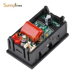 10/50/100A Voltmeter Current Voltage Amp Meter Hall Effect Sensor AC 50-600V