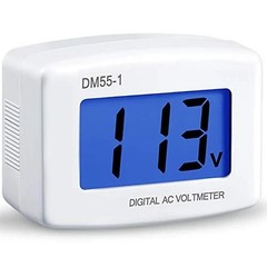 Voltage Test Monitor LCD Digital Voltmeter AC 80-300V Plug Gauge