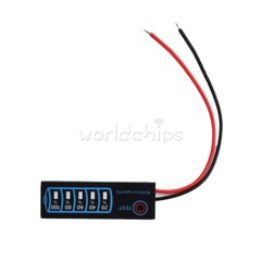 10pcs DC5V-30V 3-series Intelligent LED Battery Capacity Indicator Board 3-mode