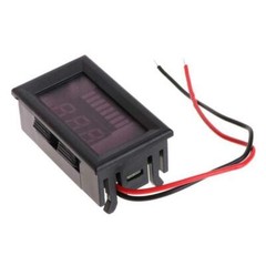 2x 12V-60V Marine Motorcycle Digital Voltmeters Voltage Meter Battery Gauge US