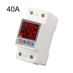 SVP-719 40A 63A Din Rail Dual Display Adjustable Voltage Protective Device