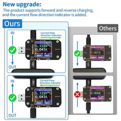 USB Multimeter USB Voltmeter Ammeter Load Tester