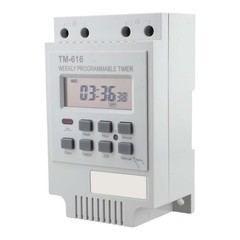 30AMP Digital Time Switch for relay with 17 Programmable Settings for 220V