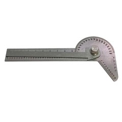 Angle Measuring Tool with Drill Tip Gauge and Center Finding Functions