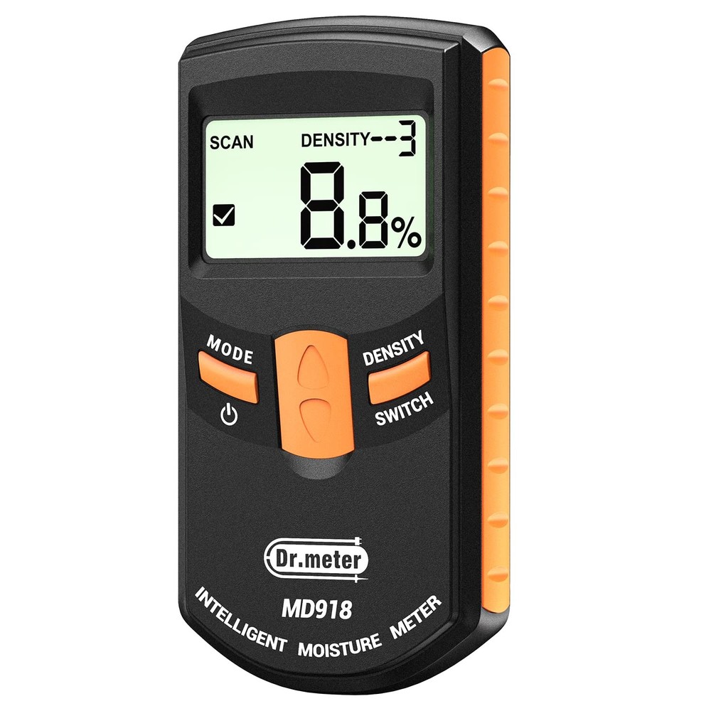 Dr.meter Pinless Wood Moisture Meter, Md918 Meter