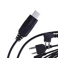 USB Programming Cable for Handheld Radios TK3107 K-Connector Interface