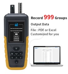 Dust Mass/Particle Counter PM2.5 PM10 Detector Dust Concentration Tester Temp RH