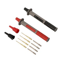 Multimeter Test Probes 2pcs with 8 Replaceable Copper and Gold Needles