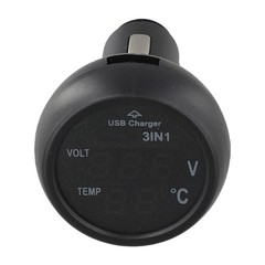 New Practical Voltmeter for CHARGER 12V/24V Cigarettes Lighters LED Digital
