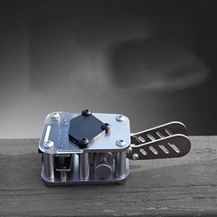 Radio Transmitter Doublepole Key with Button Travel Adjustment for Morse Code