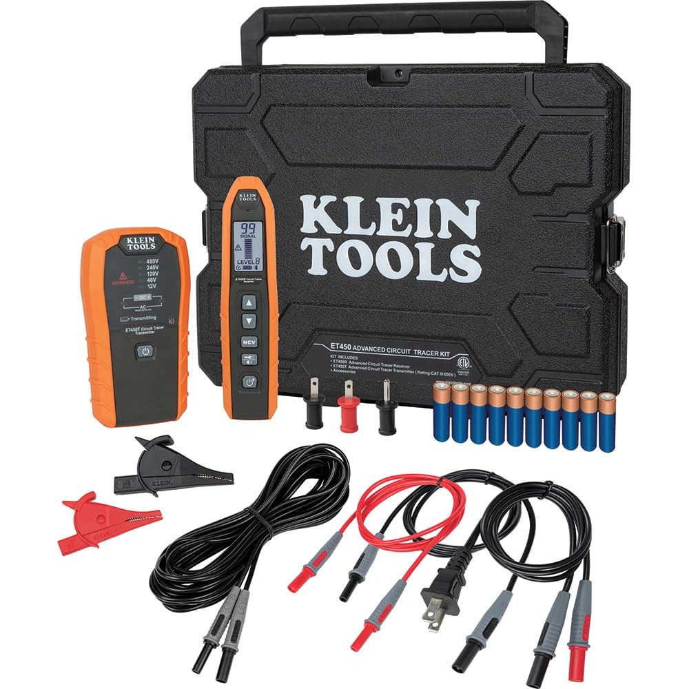 Klein Tools Circuit Breaker Finder Wire Tracer Kit ET450