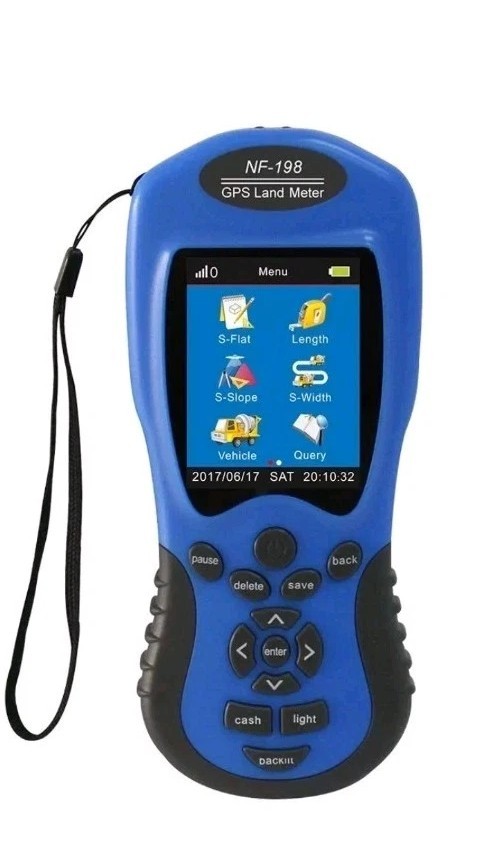 NF-198 Digital GPS Land Meter Automatic Manual Mode Surveying Measurement Tool