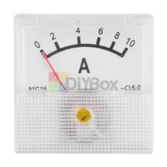 91C16 Pointer Type DC Ammeter Current Measuring Instrument 0-10A/20A/30A/50A