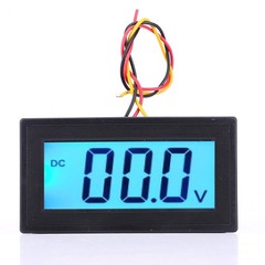 (Fully Seal DC0-200V)YB5135DB LCD Digital Display Three Wire Voltage Meter