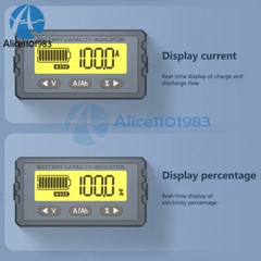 TY23 50A 100A Coulometer Voltmeter Lifepo4 Battery Tester Capacity Indicator