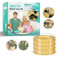 Mold Test Kit for Home – 4 Simple DIY Testing Home Surfaces Quality Detector & H