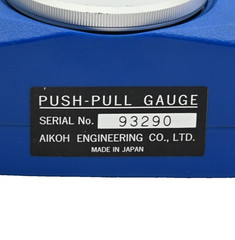 AIKOH AE-50 10kg Push / Pull Force Gauge w/ Accessories case 93290