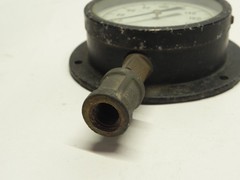 VINTAGE MARSHALLTOWN 0-200 PSI PRESSURE GAUGE #84037 HAS WEAR USED PRE-OWNED