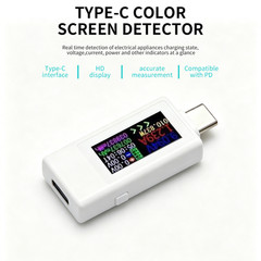 10 in 1 Type C USB Tester DC Digital Voltmeter Amperimetro Current Voltage Meter