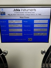 Arbin Instruments BT-2000 BT2000 BATTERY TEST Software Testing Tester SYSTEM