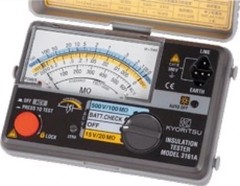 KYORITSU ANALOG INSULATION TESTER MODEL 3161A Pocket Size From Japan