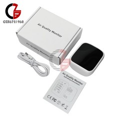 Portable WiFi Air Quality Monitor CO2 Temp & Humidity NDIR Sensor APP Control
