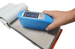 Tri-Angle Gloss Meter with Test Range 20°: 0-2000GU 60°: 0-1000GU 85°: 0-160GU